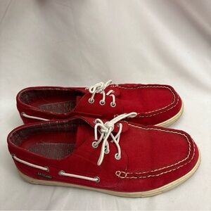 Eastland Men’s Boat Shoes Size 12 St. Louis Cardinals Theme Red MLB Baseball STL